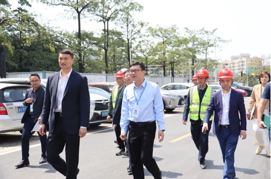 北滘镇党委书记、镇长王德华前往华体会手机网页版_华体会(中国)建科集团佛肇分公司重点项目调研